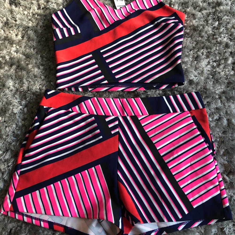 Summer Two Piece Short Set